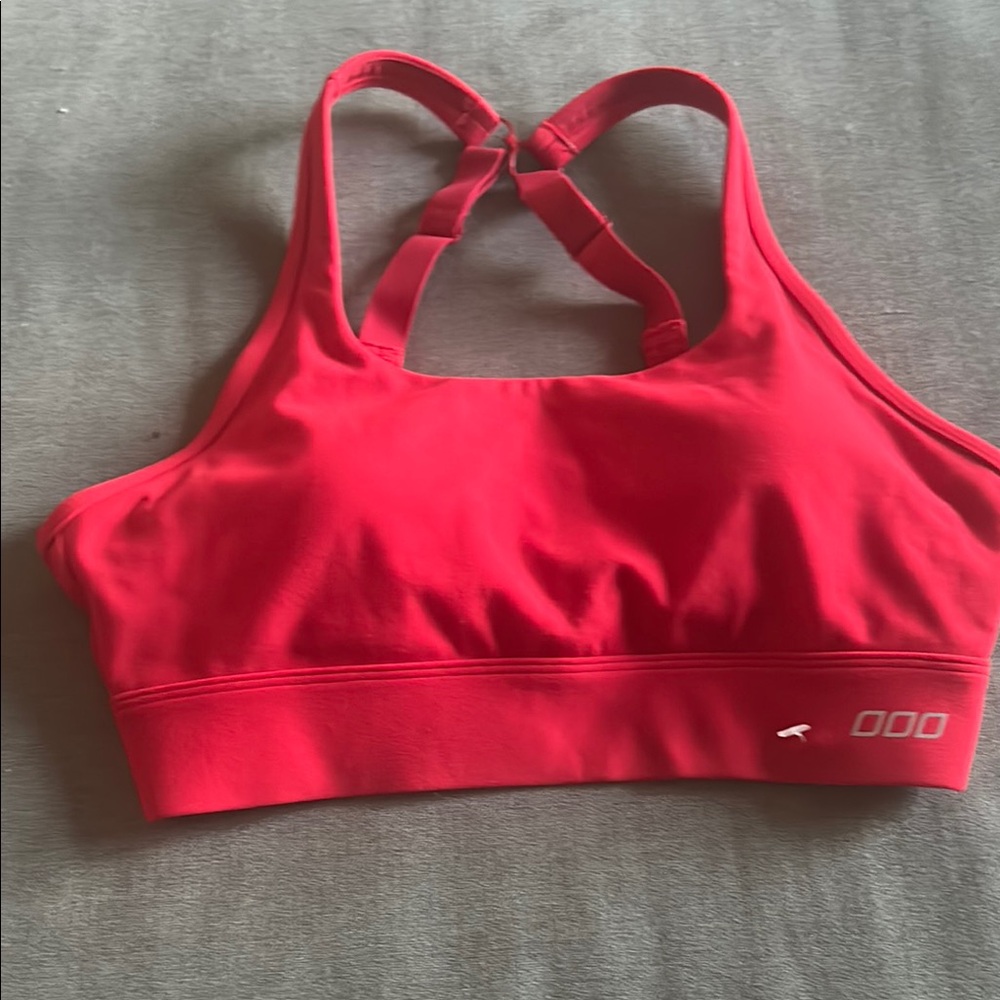 Red Sports Bra